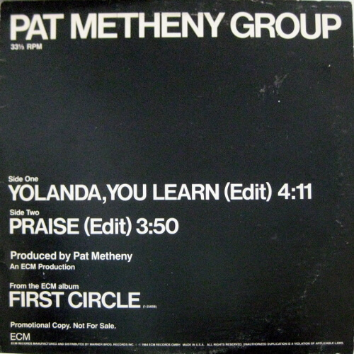 Yolanda, You Learn (Edit) / Praise (Edit)
