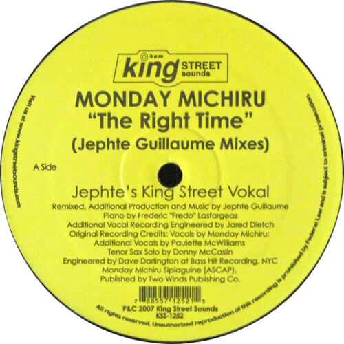The Right Time (Jephte Guillaume Remixes)