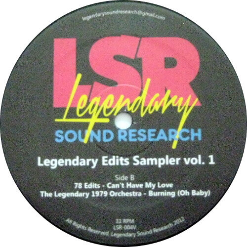 Legendary Edits Sampler Vol.1