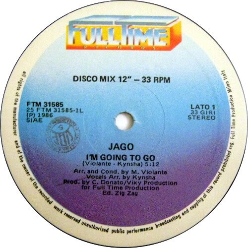 I'm Going To Go (Disco Mix)
