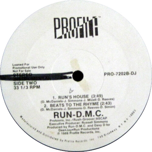 Run's House / Beats To The Rhyme