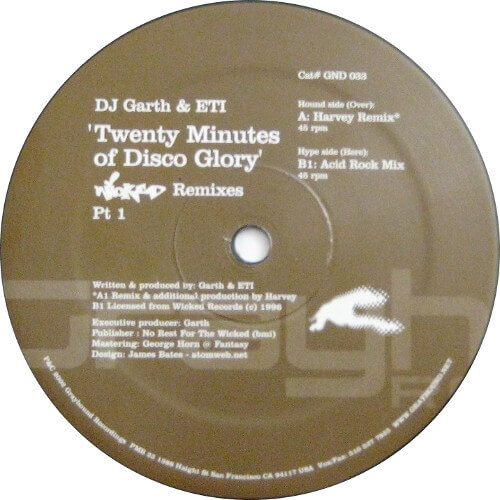 Twenty Minutes Of Disco Glory (Wicked Remixes Pt 1